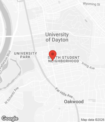 Map of Milanos (Dayton) - 1834 Brown Street, Dayton, OH, 45409, US